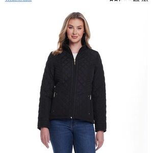 Weatherproof Women's Black Quilted Jacket